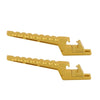 Surron Light Bee X / S X / L1E Gold Passenger Foot Peg Extensions (2020-2023)