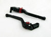 Kawasaki ZZR / ZX1400 SE (2016-2017) Black 2 x Racing Lever Set
