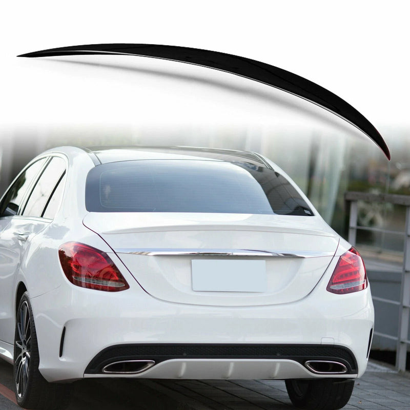 Mercedes Benz W205 (2015-2020) - Gloss Black Rear Boot Spoiler