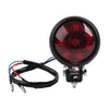 Cafe Racer Bobber Chopper Motor Black LED Rear Stop Brake Tail Light