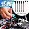 Car 7 x Universal 10A Low Profile Mini APS Fuse Taps (12V)