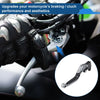 Yamaha MT125 2 x Adjustable Short/Long Titanium Tone Black Levers