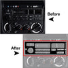 BMW 3 Series Piano Black Radio CD Panel Cover Trim (1994-1996)