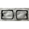 Real Carbon Fiber Headlight Frame Bezel Cover Trim fit Toyota Supra A70 1987-92