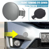 Honda Fit Jazz (2014-2017) Silver Gray Front Bumper Tow Hook Cover