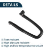Volvo S60 (2001-2007) 1 x Rubber Black Radiator Hose Warm Air Inlet Pipe