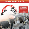 Ford Crown Victoria 8 Pcs Spark Plug Wire Ignition Coil Cables (2006-2011)