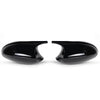 BMW E90 E91 E92 E93 Gloss Black Rear Side Mirror Covers (2006-2012)