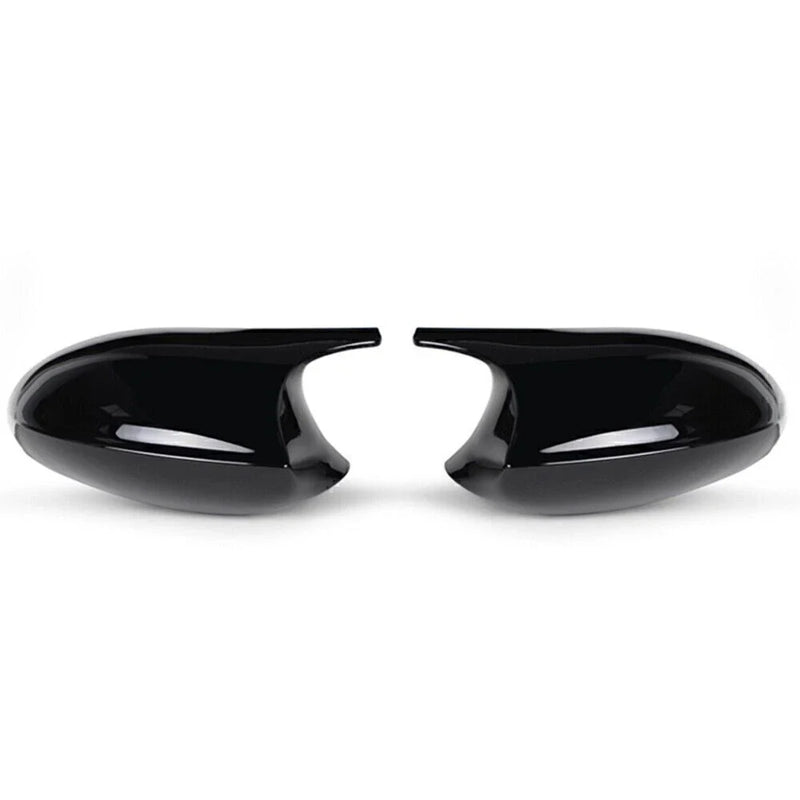 BMW E90 E91 E92 E93 Gloss Black Rear Side Mirror Covers (2006-2012)