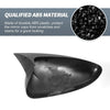 Chevrolet Cruze Rearview Mirror Cover Overlay Black Carbon Fiber