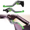 Kawasaki Z250SL 2 x Brake Clutch Levers Titanium Tone Green