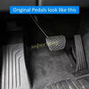 BMW X5 X6 X7 Footrest Dead Gas Brake Pedal Cover Set (2019–2020)