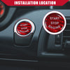 BMW F20 G1 Carbon Fiber Engine Start Stop Button Cover (2012-2019)