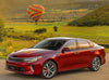 Kia K5 Optima Glossy Black Ox Horn Rearview Mirror Lid Cover Trim (2016-2020)