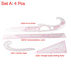 Dressmaking & Patchwork Template Soft French Curve Ruler Kit