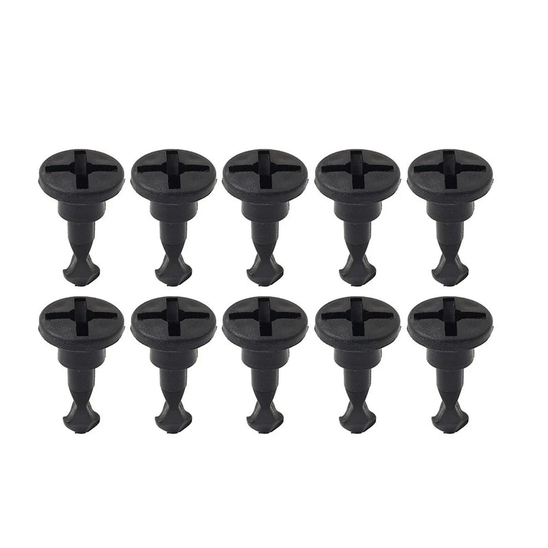 Audi Volkswagen 1.8L 10 x Engine Cover Trim Bolt Clips (2000-2005)