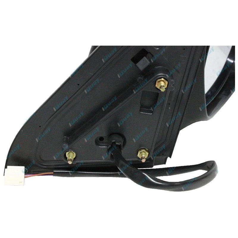 Toyota Landcruiser Prado 120 Series RH Black Electric Mirror (2002-2009)