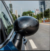 Mini Cooper R53 R50 RHD Carbon Fiber Side Mirror Cover Caps Trim Fit