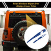 Jeep Wrangler JL JLU (2018-2024) Blue Rear Window Wiper Arm Blades Covers