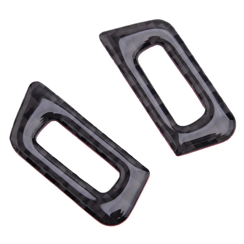 BMW 3 Series E92 E93 5 x Carbon Fiber Air Vent Outlet Trim Guards (2005-2012)