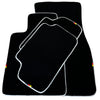 BMW 3 Series M3 E46 with White Trim Black Floor Mats (2000-2006)