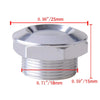 Cars & Trucks Universal Silver Push Button Quick Release Hood Pins