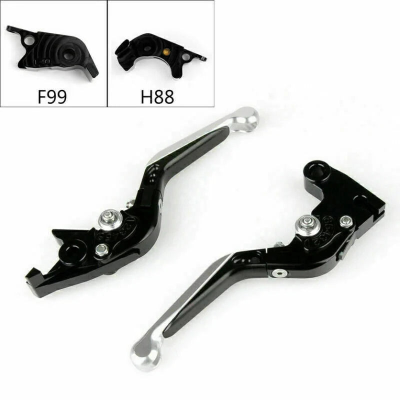 Kawasaki ZZR ZX1400 SE (2016-2017) Silver CNC Brake Clutch Lever