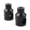 Harley Honda 1" Motorcycle Handlebar Mount Adapter Risers Clamp