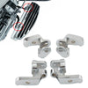Harley Touring Road Glide Front Driver Floorboard Relocation Brackets (2014-2023)
