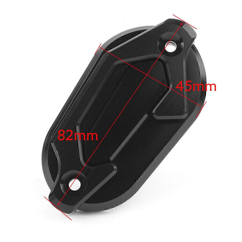 Kawasaki Ninja 400 CNC Brake Fluid Reservoir Cover Caps (2017-2019)
