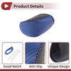 Dodge Journey Gear Shift Knob Cover Black Blue Faux Leather (2011-2020)