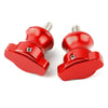 Honda CBR600RR (2003-2017) Pair Red Swingarm Sliders Spools 8mm