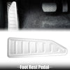 Jeep Renegade (2015-2020) Silver Tone Foot Rest Pedal Pad Cover