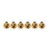 Bike Motorcycle 6 x Gold Alloy M6x10mm Torx Head Screws