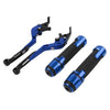 Honda ADV150 Blue Extendable Brake Clutch Levers Grip Set (2019-2020)