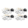 Honda CBR900RR 4X Carburetor Float Oil Cup Repair Kit (1996-1999)
