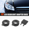 BMW X5 1 Set H7 LED Headlight Adapter Bases W/ Key (2015-2015)