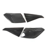 Honda Civic 4 x Smoke Black Rear Tail Light Shade Covers (2021-2023)