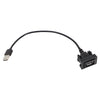 Toyota DASH Flush Mount USB Port Panel Extension Cable Adapter