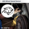 Chevrolet Malibu (2013-2015) 1 x Rear Right ABS Wheel Speed Sensor