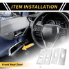 Toyota Tundra Front Rear Door Window Switch Panel Cover Trim (2022-2024)