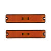Jeep Wrangler YJ Front Bumper Side Marker Lights (1987-1995)
