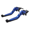 Yamaha XMAX 125 250 300 400 CNC Blue Extendable Brake Clutch Levers (15-22)