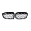BMW 1 Series E81 E82 E87 E88 Diamond Front Kidney Grill (2004-2013)