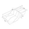 Harley Touring Electra Street Tri Glide Rider Passenger Seat (2009-2023)
