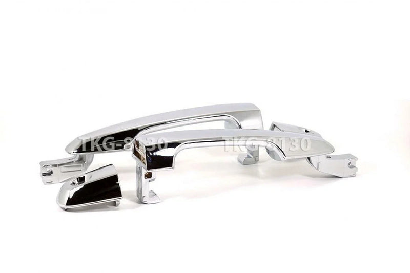 Mitsubishi L200 Triton 2 x Chrome Outer Front Door Handles (2005-2018)