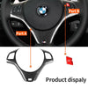 BMW E90 M3 with hole Real Carbon Fiber Steering Wheel Center Cover Trim