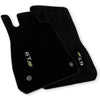 Mercedes Benz AMG GTR 2015-2022 Black & Green Logo 2 x AutoWin Floor Mats