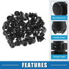 Hyundai Accent 40 Pcs Push-Type Retainer Clips (2000-2005)