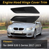 BMW G30 5 Series (2017-2023) Black - 1 Pair Hood Hinge Cover